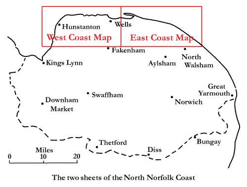 [Image: North Norfolk Coast in two sheets]